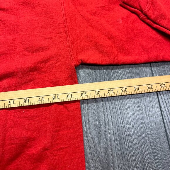 Full Send Nelk Boys Red Sweatshirt Small Mens Spell Out - Picture 7 of 8